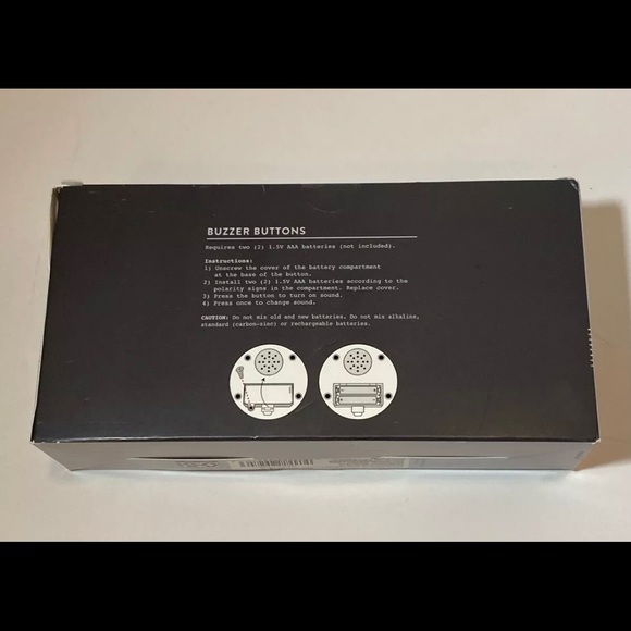 NEW! Dashing Fine Gifts Yes! No! Buzzer Buttons - Picture 4 of 4